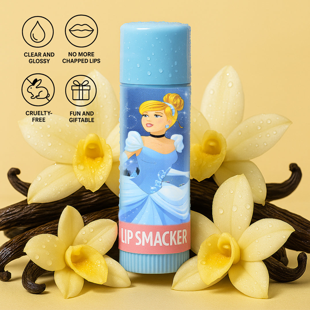 Lip Smacker Disney Princess Vanilla Sparkle Lip Balm